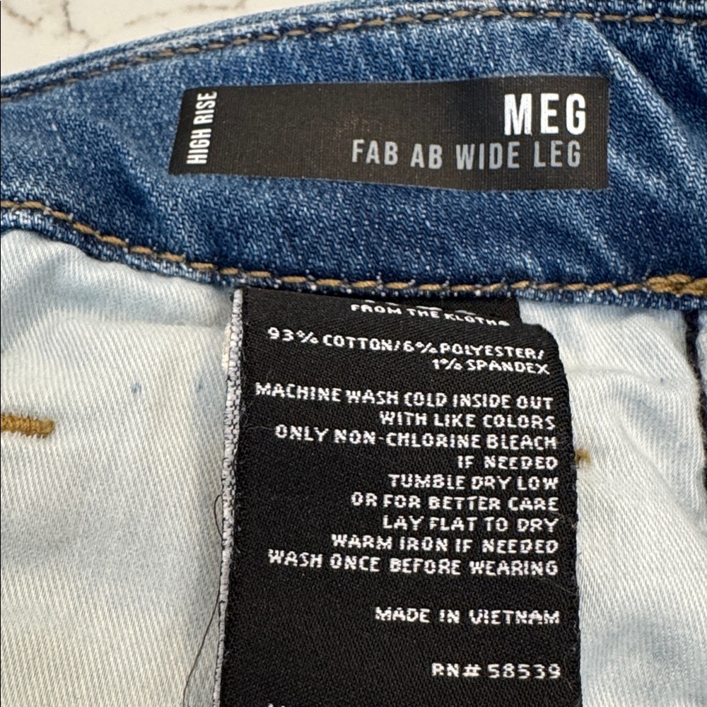 Kut from the Kloth Medium Wash Flare Jeans - Picture 4 of 4
